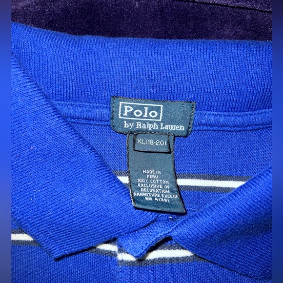 Polo by Ralph Lauren Big Boys/Unisex Logo Collar Shirt (NEW without tags) - Picture 4 of 4